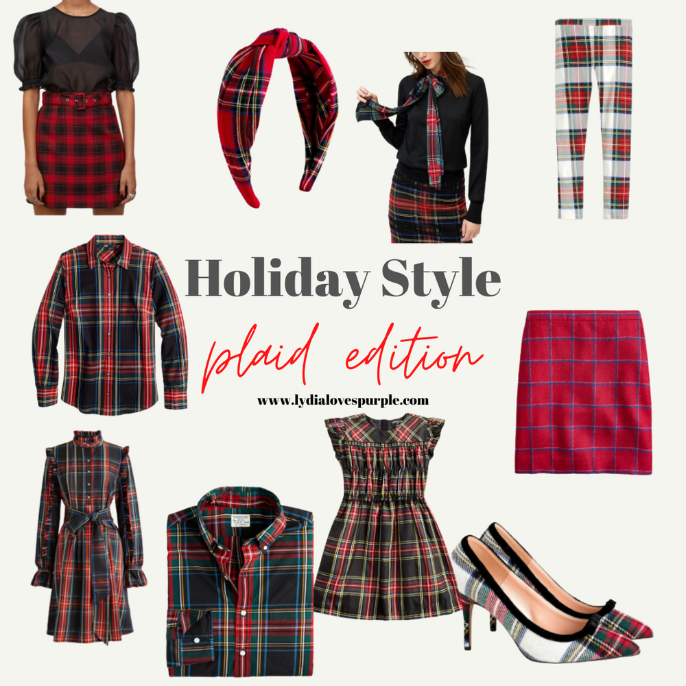 Plaid Makes for A Classic Holiday Look