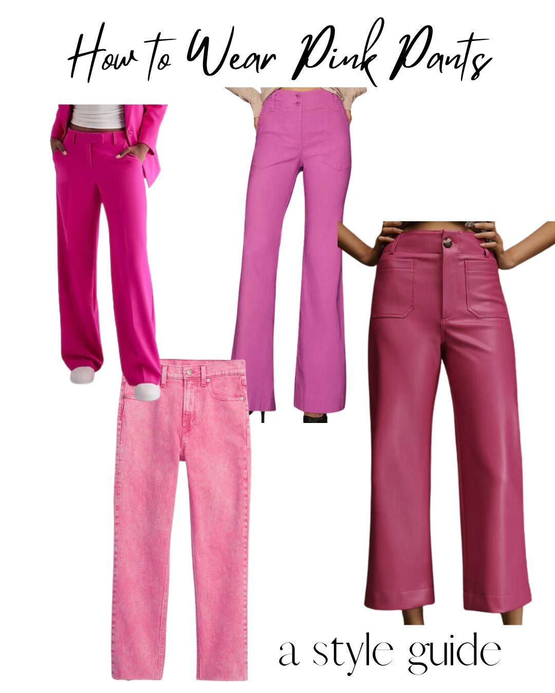 Pretty in Pink: How To Wear Pink Pants